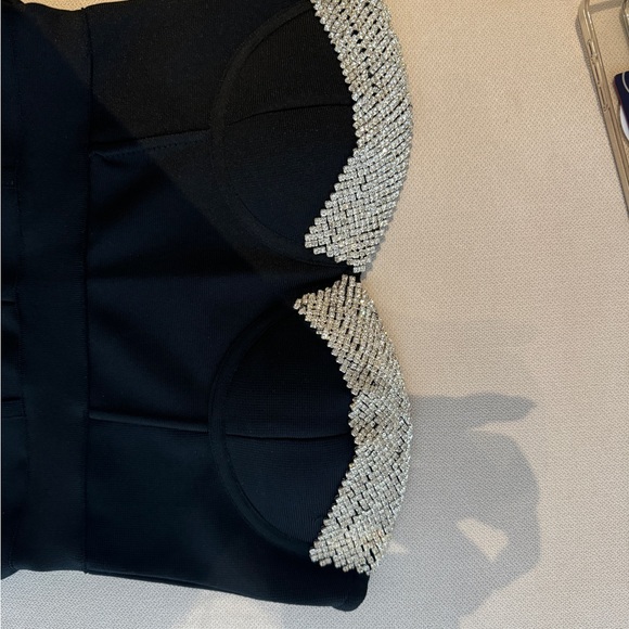 COPY - NWOT rhinestone bandage jumpsuit - Picture 5 of 7